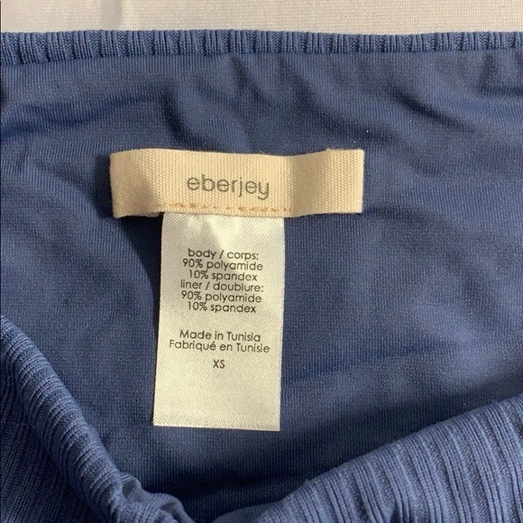 Blue Ribbed Bikini Bottom - Picture 5 of 5